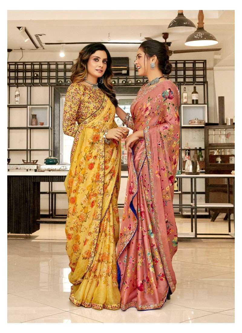 💐Rajputi Chiffon Sarees💐 For order plz inbox me msg /call or whatsapp on  +91-9924309580. (worldwide shipping available ) #Rajputich... | Instagram