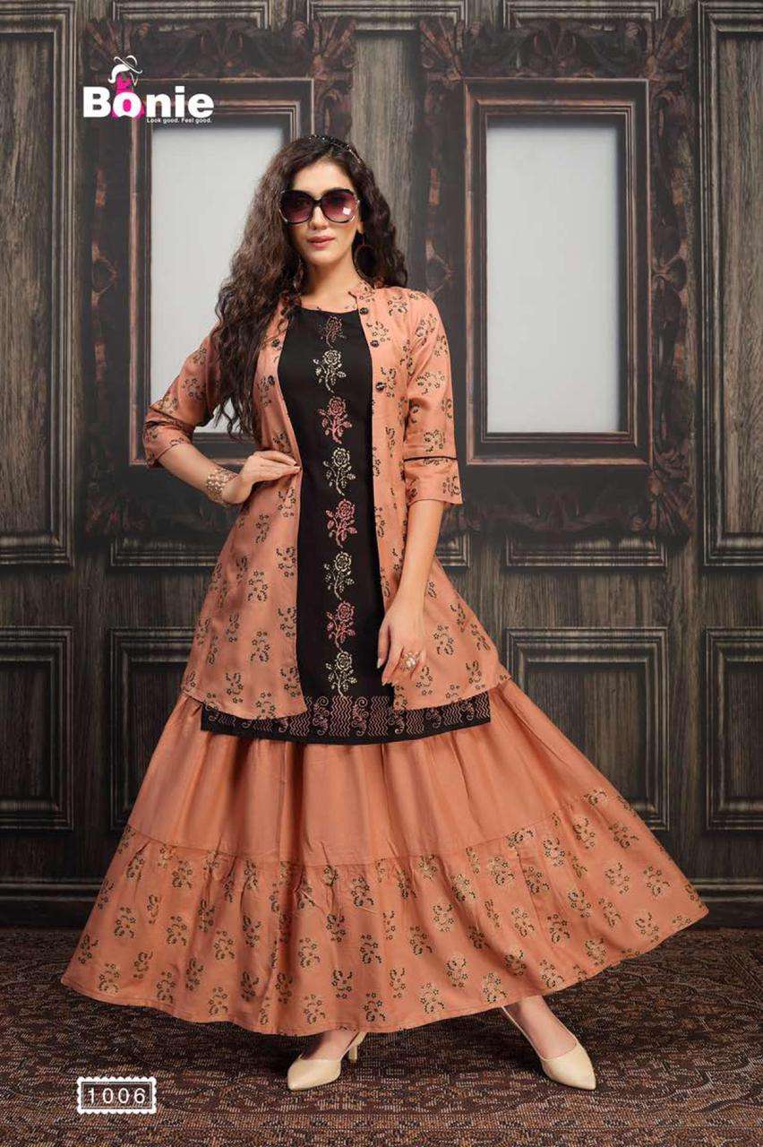 Beautiful jacket Long Full Floor Touch gown   Ethnic Party Wear 2 Pi   azrakhkurtis