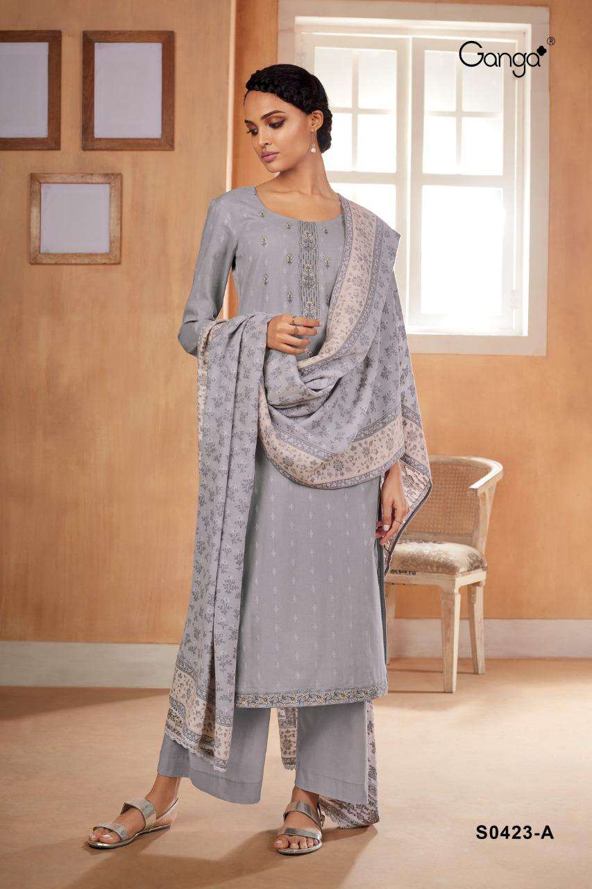 Ganga Rabta Fancy Exclusive Stylish Cotton Ladies Suit Online