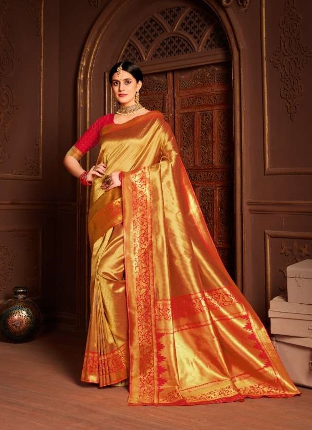 Buy Online KANCHIPURAM SILK SAREE In Best Wholesale Rate From Fashion Bazar