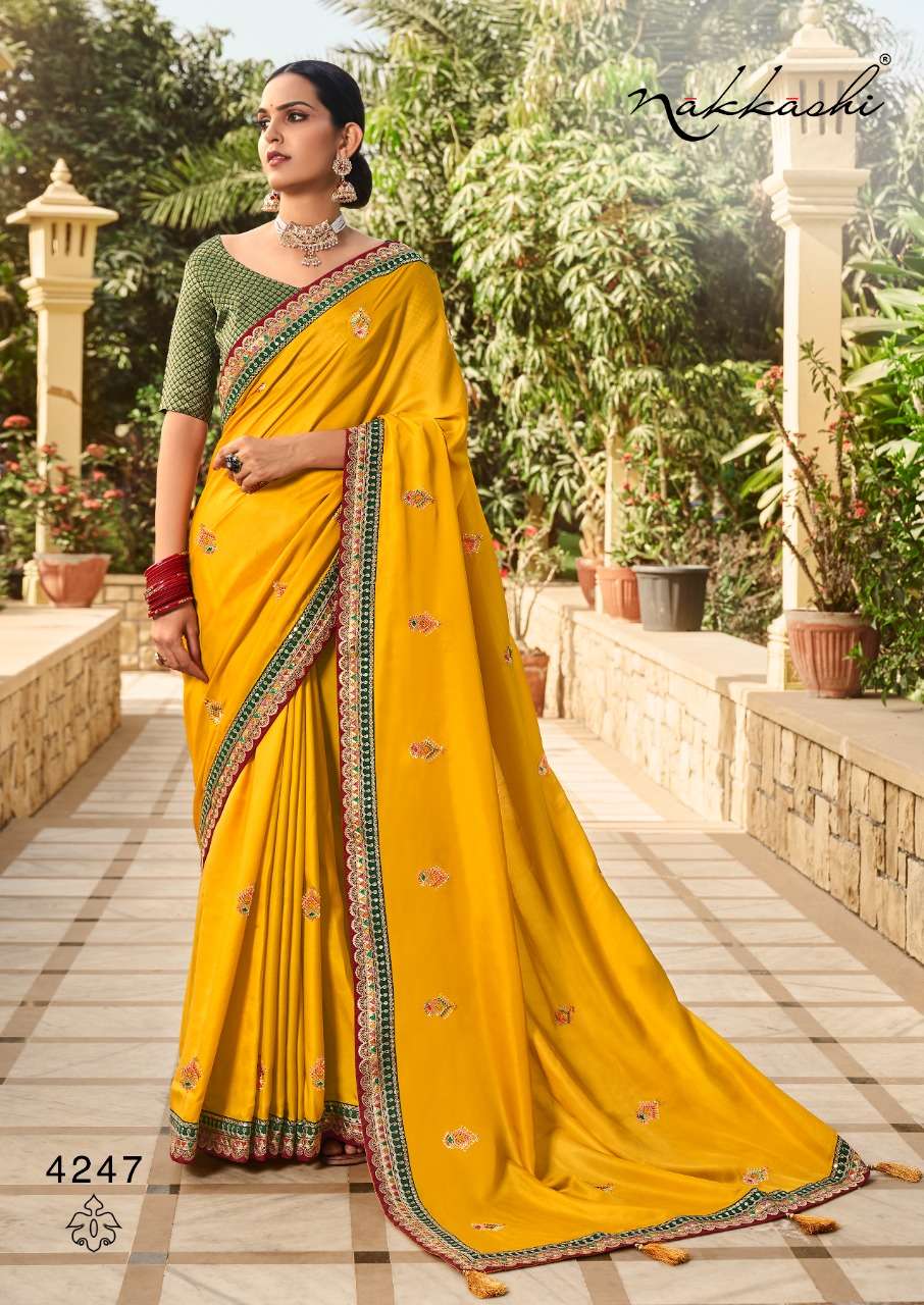 Nakkashi Inaayat 5164-5172 Series. Designer Saree By Nakkashi Lehenga -  ashdesigners.in