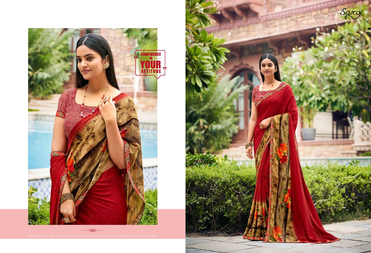 Ambica Aloka 66001 Series Wholesale Casual Ethnic Sarees - textiledeal.in