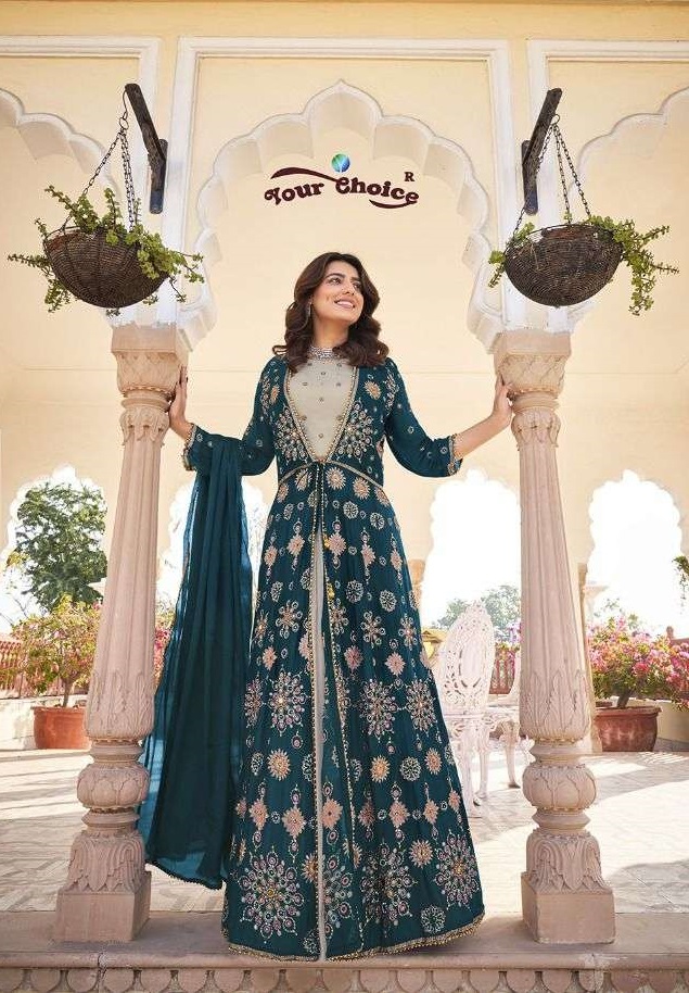 safa fashion fab 1064 heavy georgette heavy embroidered readymade  collection wholesale price