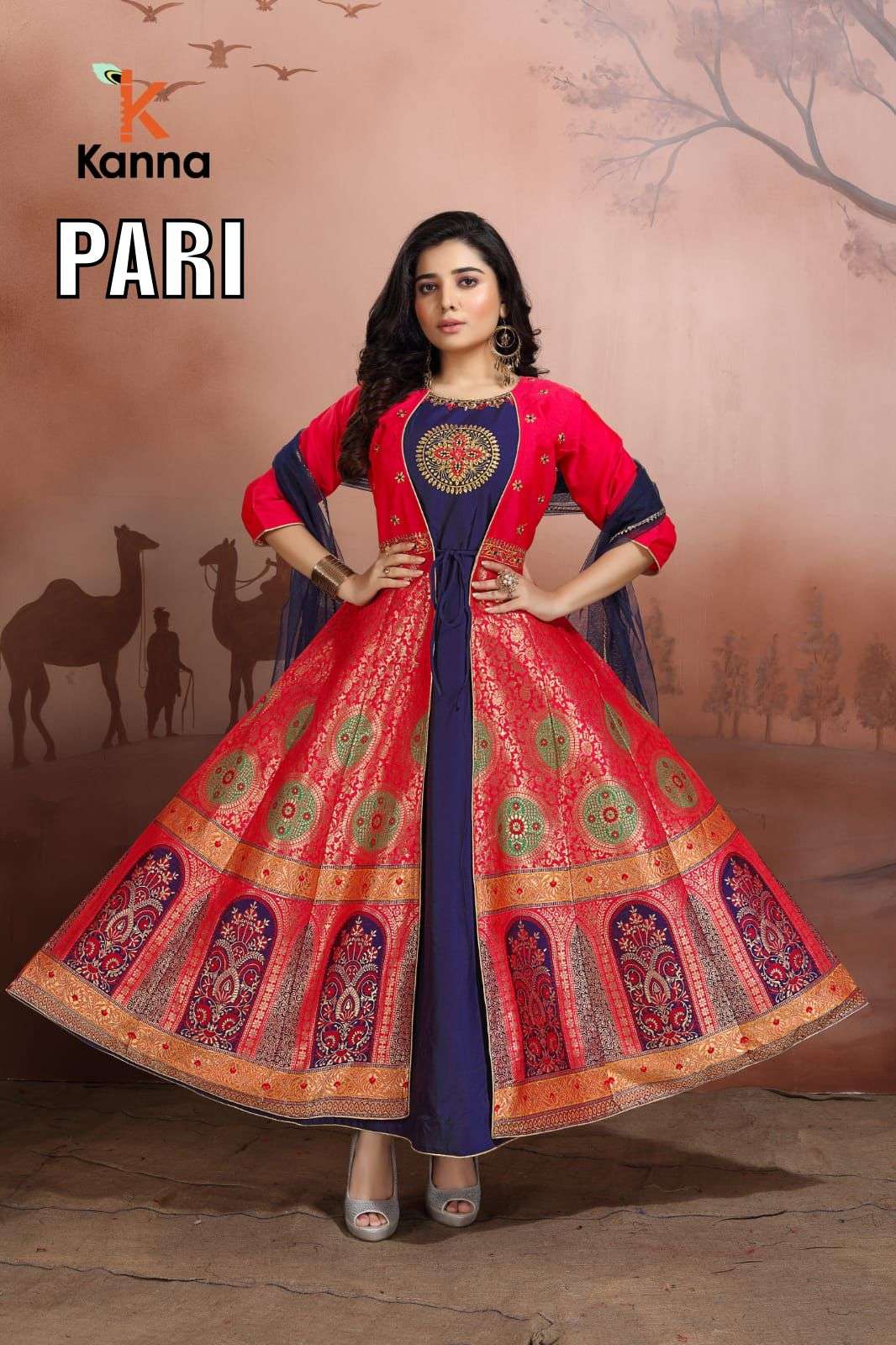 Pranjul Pari Vol 1 Cotton Printed With Flair Kurtis Collection  :textileexport