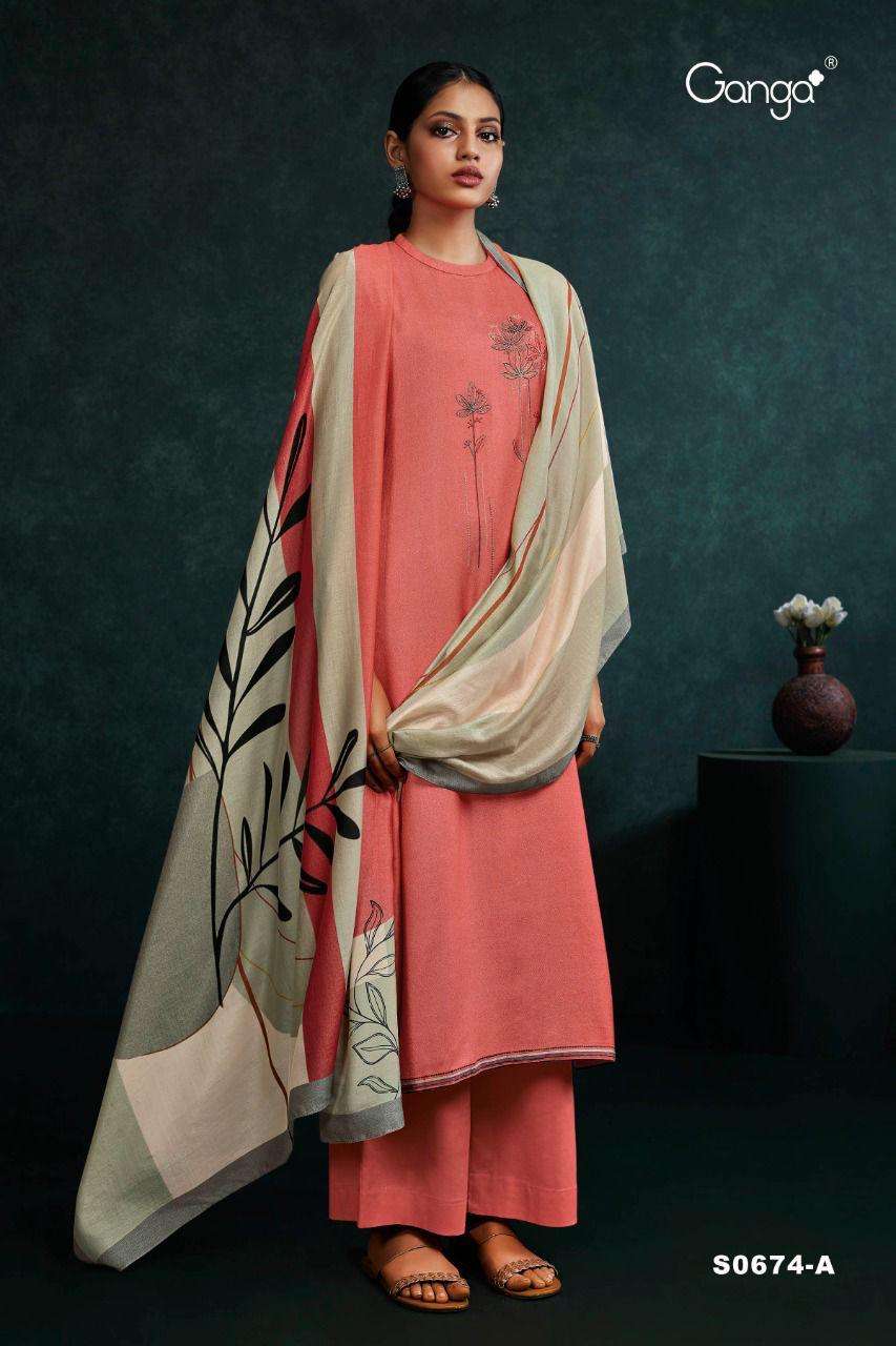Discover 255+ ganga suits fabric