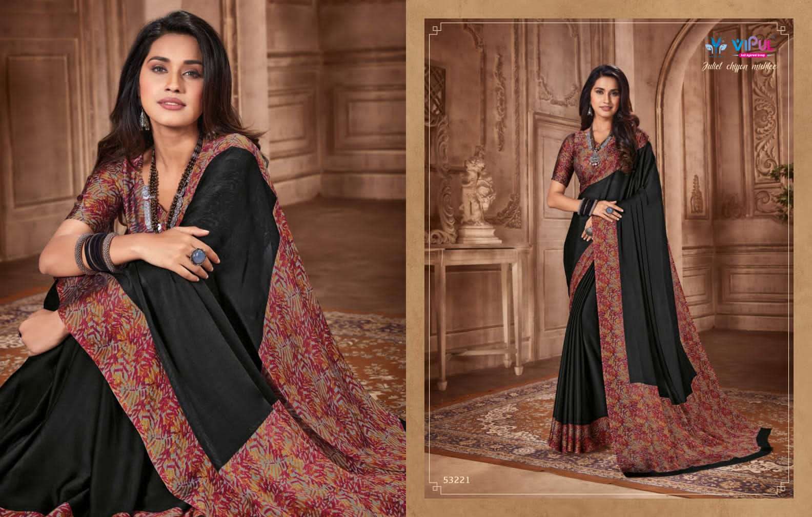 Vipul Saree Parinaaz wholesale saree catalog