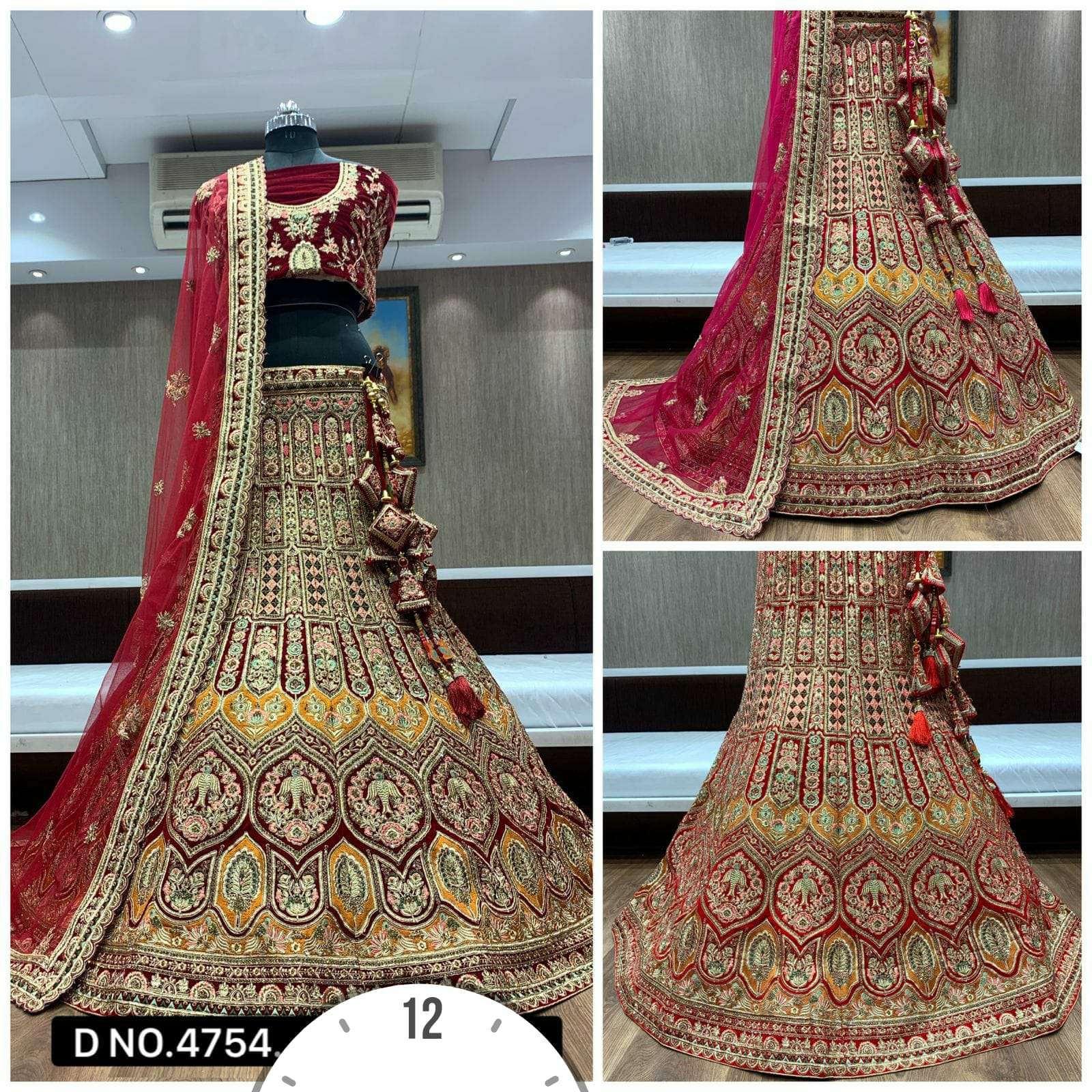 Banarasi Silk Lehenga at Rs 1764 | Banarasi Lehenga in Surat | ID:  2853133482188