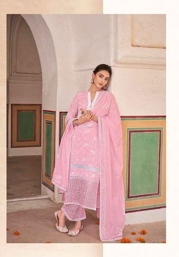 Deepsy Charizma Rang E Bahar Cotton Dupatta Pakistani Suits wholesale  prices in India