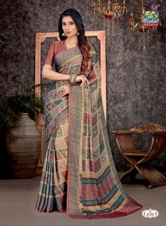 D'Amore Vol 24 By Vishal Designer Partywear Saree Collection Vishal Sarees  Wholesale Sarees Catalog