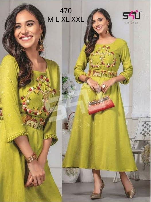 NEW DESIGNER PARTY WEAR LOOK NAYRA KURTI WITH PLAZO AND EMBROIDERY WORK –  Prititrendz