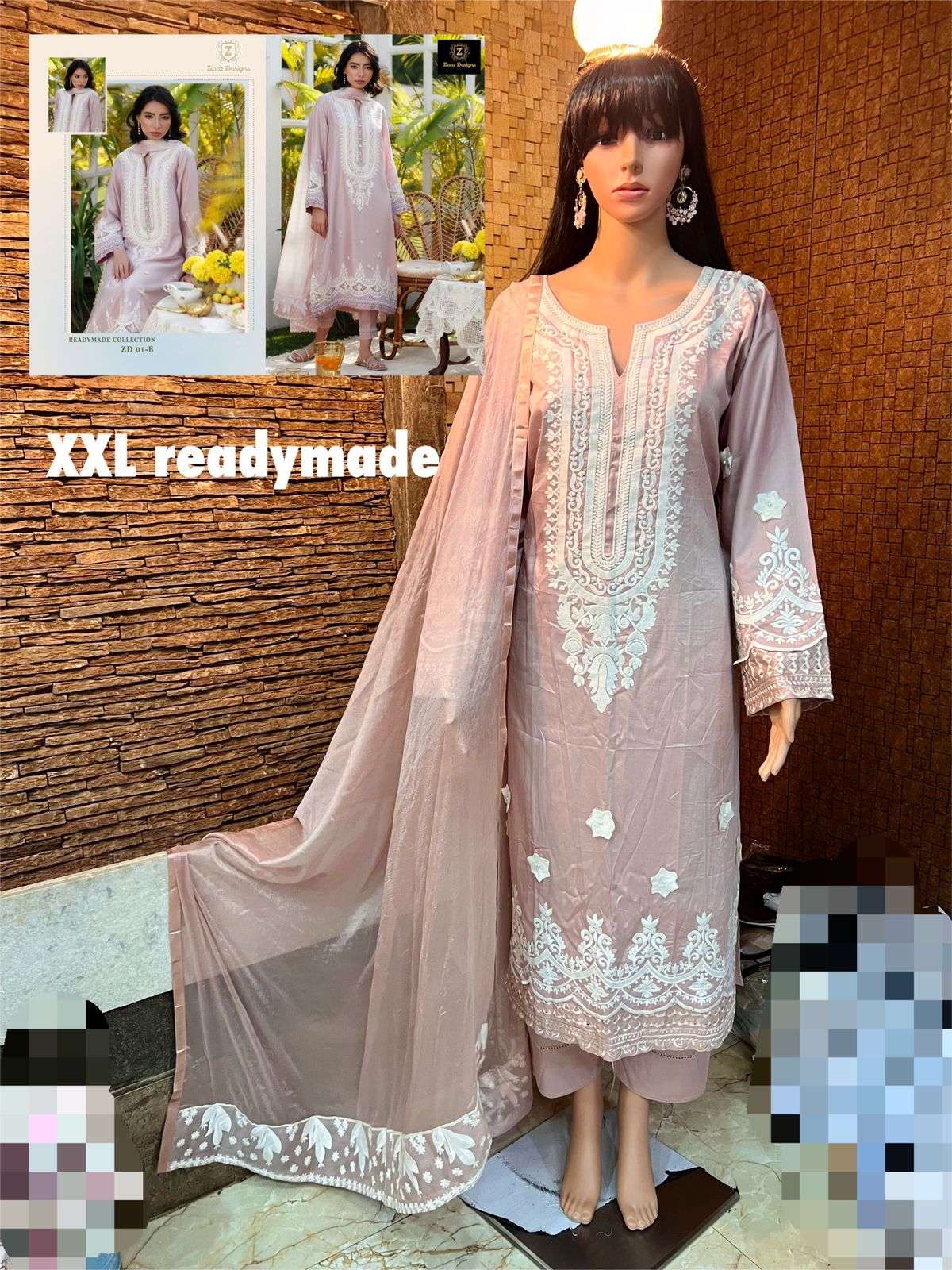 Cotton Wholesale Eid Wear Pakistani Suits 4 Pieces Catalog Catalog