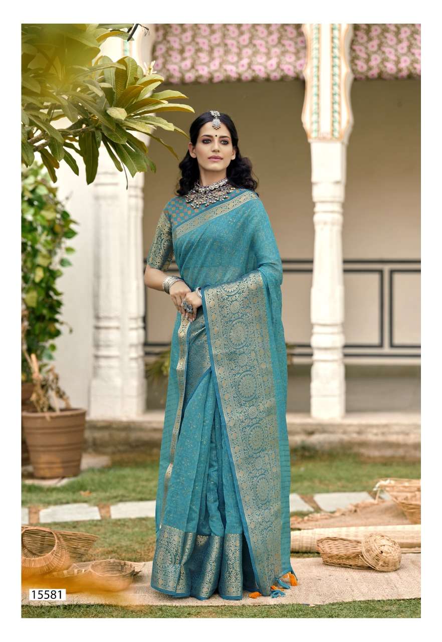 Triveni vallabhi prints shubhlaxmi printed georgette sarees at wholesale  Rate