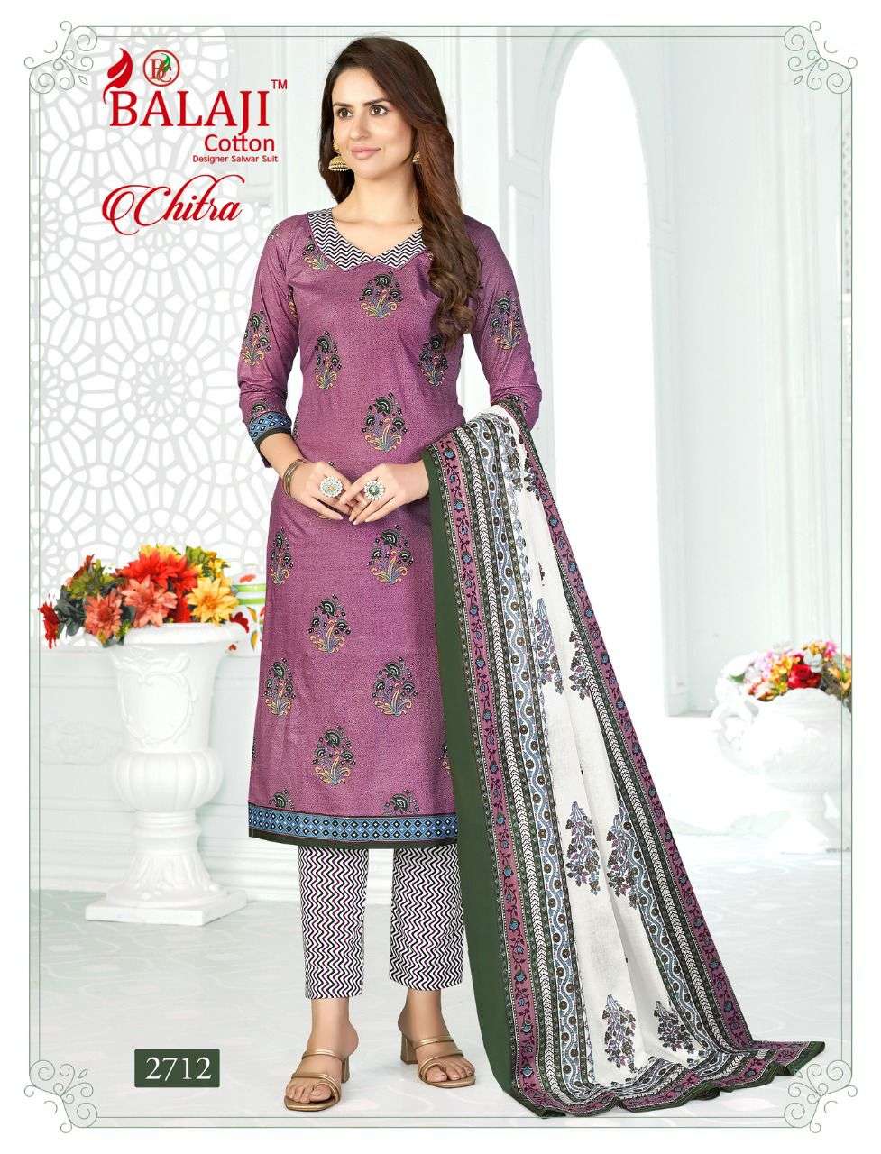 Balaji Cotton Cord Set Fancy Cotton Printed Cord Set Ladies Collection