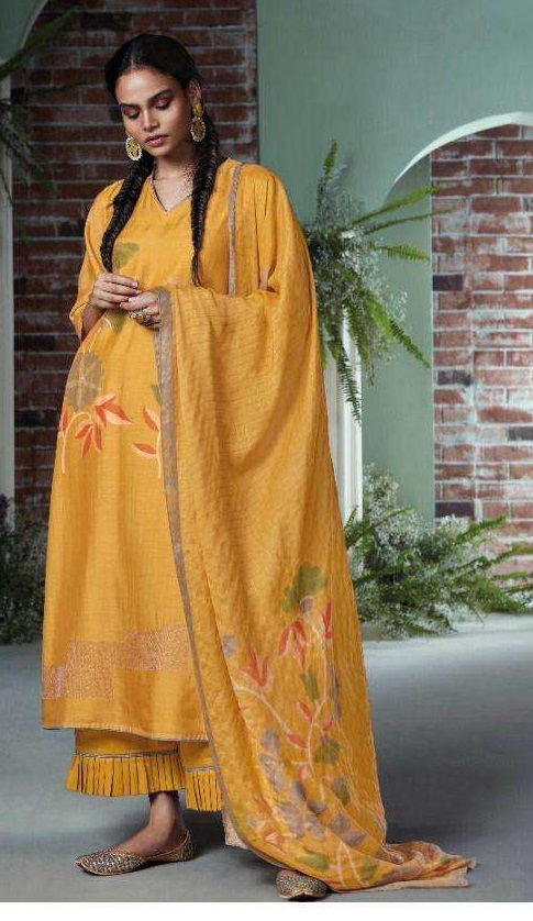 Ganga Fashion Eilish Designer Cotton Ganga Suit D.No 269 - Suvesa- women's  clothing