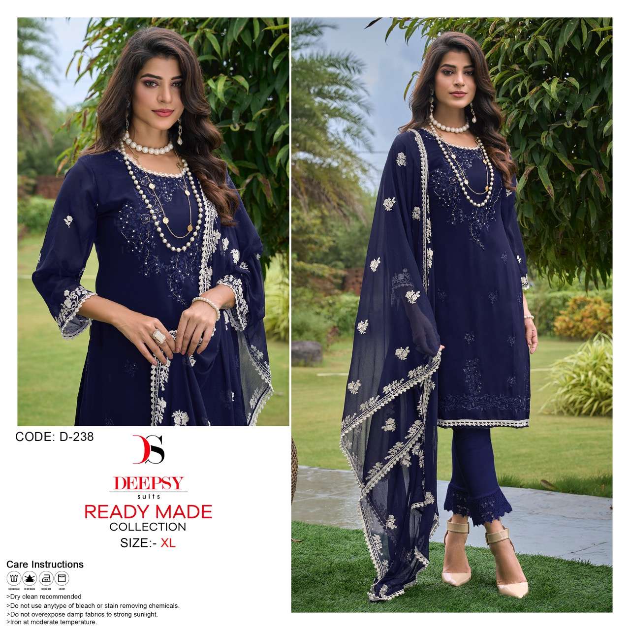 D-238 HIT DESIGN BY DEEPSY SUITS GEORGETTE FULL STICHED SALWAR ...