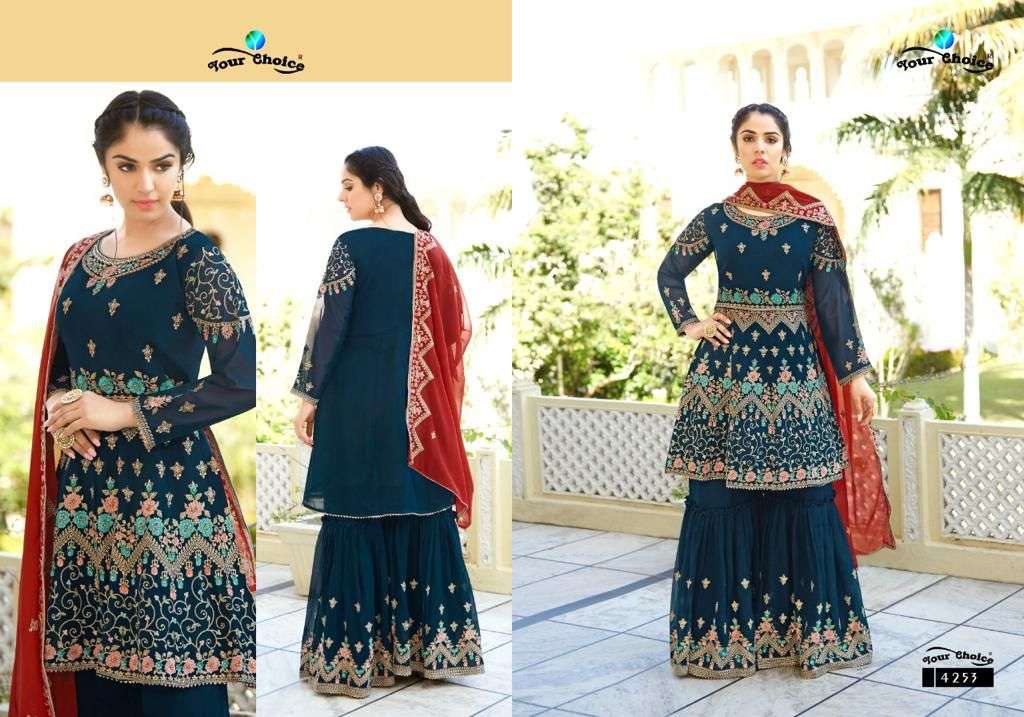Multicolor Zaira Dress Material at best price in Thane | ID: 21877947833