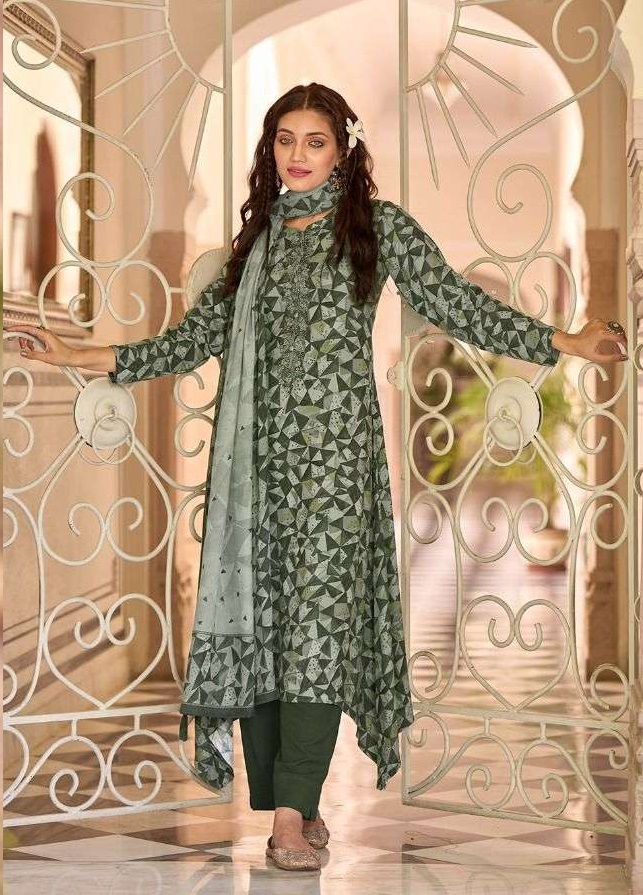 Shop Unstitched Winter Woolen Pashmina Suits for ladies Online