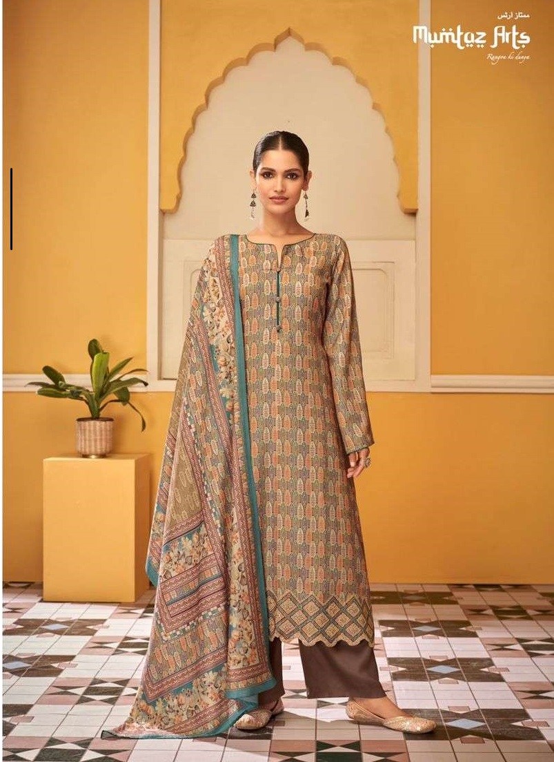 Vintage Collection » Mumtaz Arts Madno Cotton Salwar Suit Design 3001 to  3008 Series