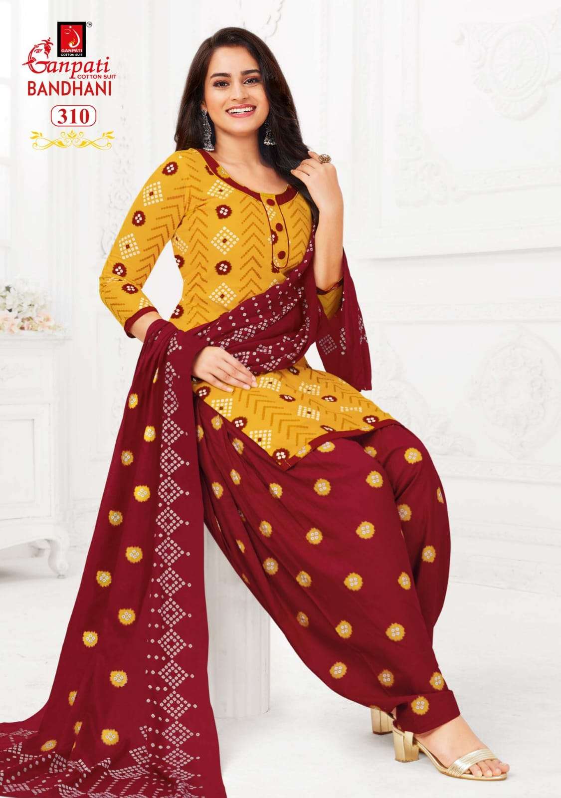 Ganpati cotton clearance suit vol 8