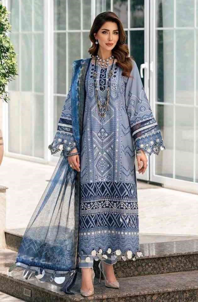 Miraculous Karachi Work Pant Style Designer Salwar Suit