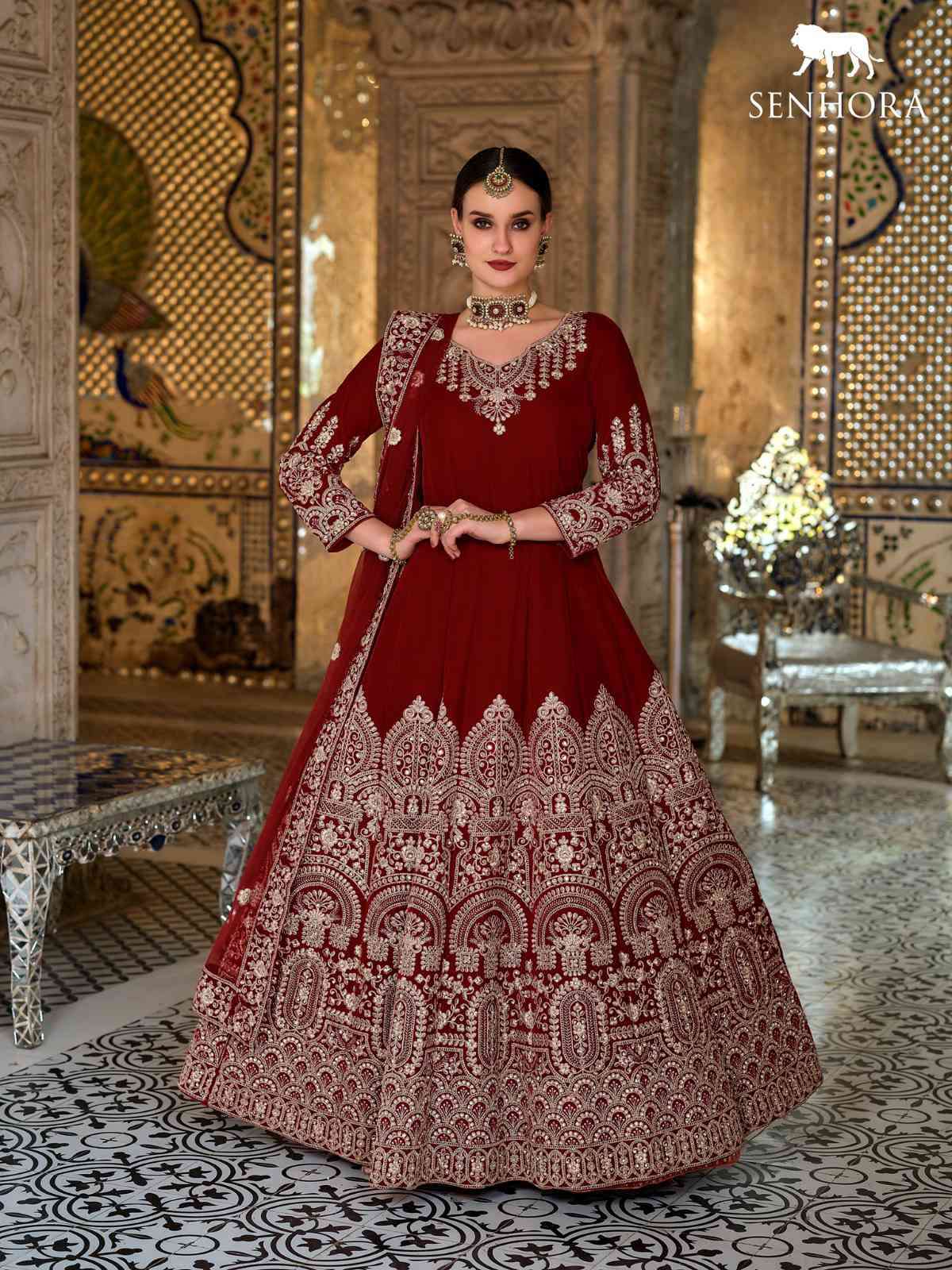 Buy dulhan gown in India @ Limeroad
