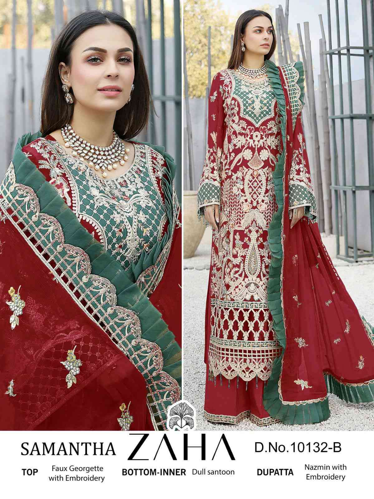 Zaha Aaeesha Vol 2 10119 Colors Pakistani Salwar Suit Dealers