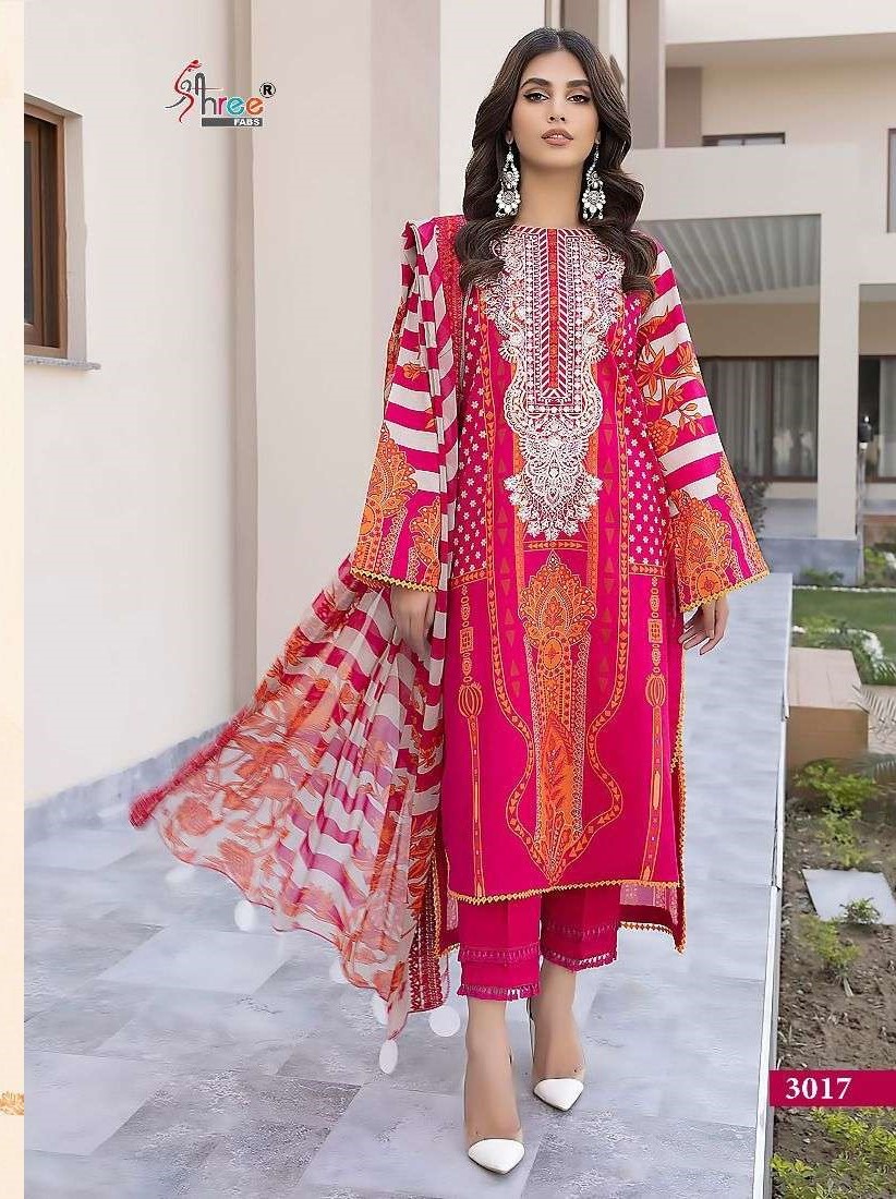 SHREE FAB PRESENTS AYESHA ZARA REMIX COTTON WHOLESALE PAKISTANI SUITS