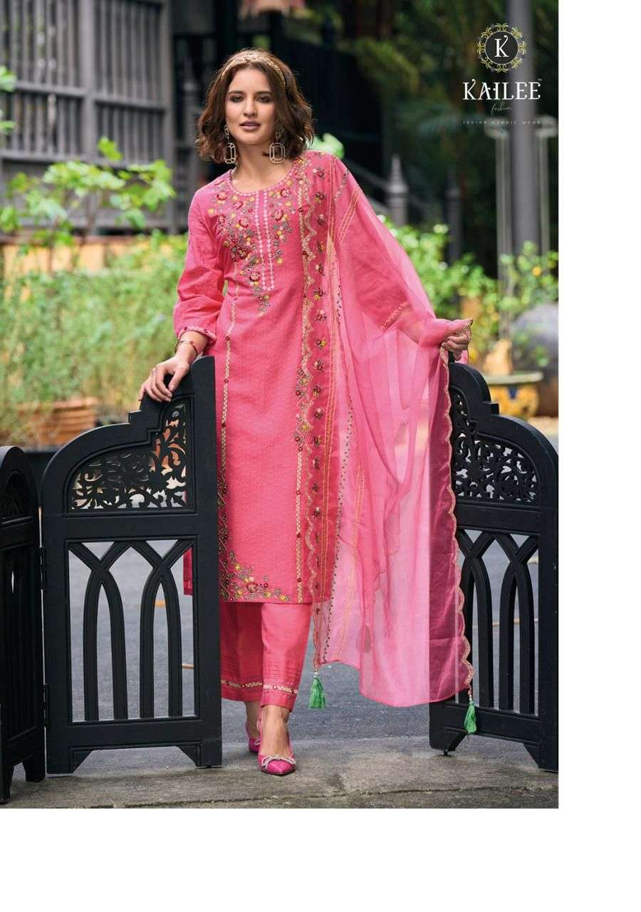 Casual Maslin Silk Salwar Suit Gota Work With Dupatta