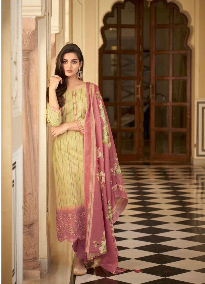 Karachi suit for womens fabric super net kota - Endless Fashion