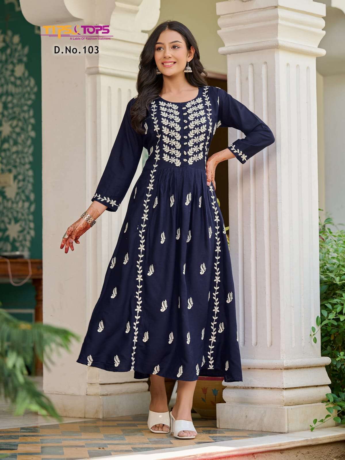 1682944250810089006 tips and tops lakhnavi designer rayon kurti gown catalog wholesaler 1 2023 04 24 15 54 38