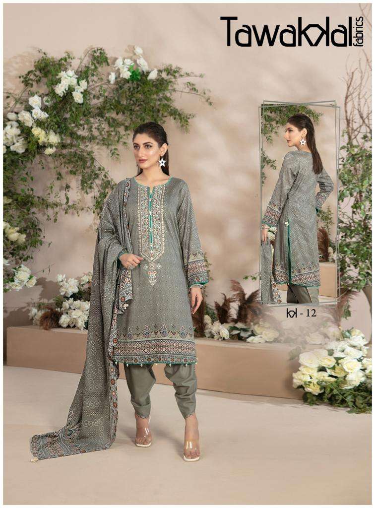 Tawakkal Mehroz Luxury Heavy Cotton Collection Vol 3 Karachi Dress Catalog  Exporter