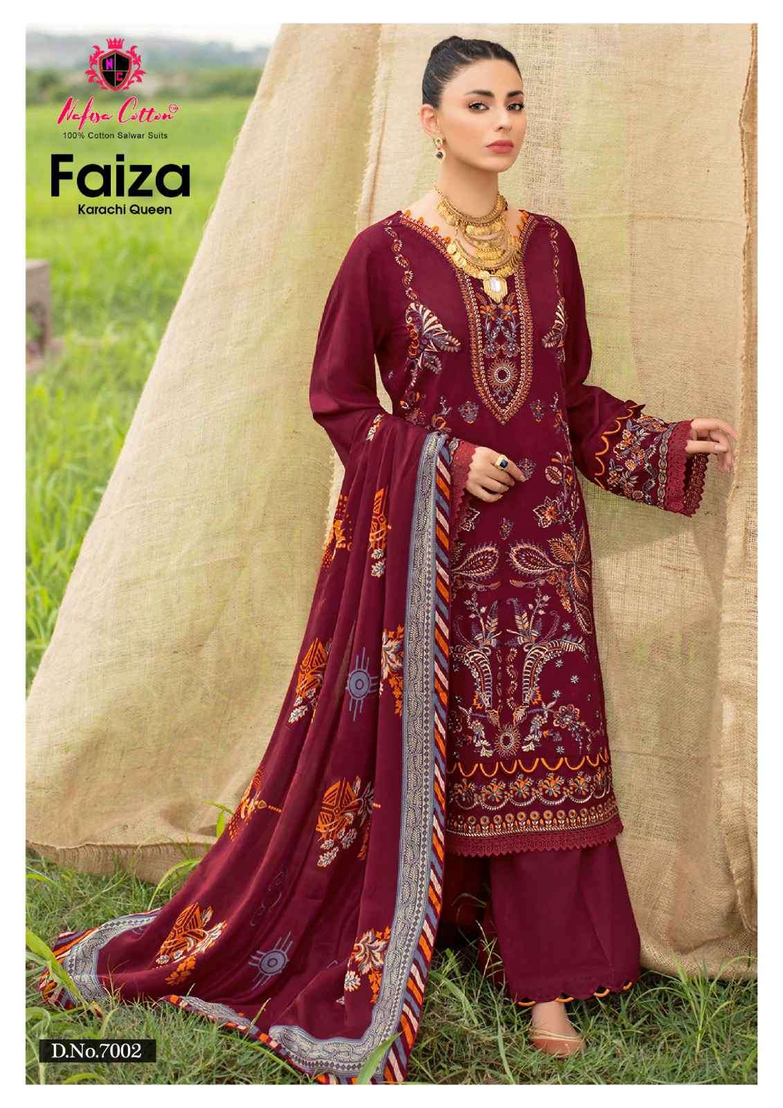 Lassa Bombay Karachi Style Vol 5 Pure Cotton Fancy Designer Dress Material  Salwar Suits At Lawest