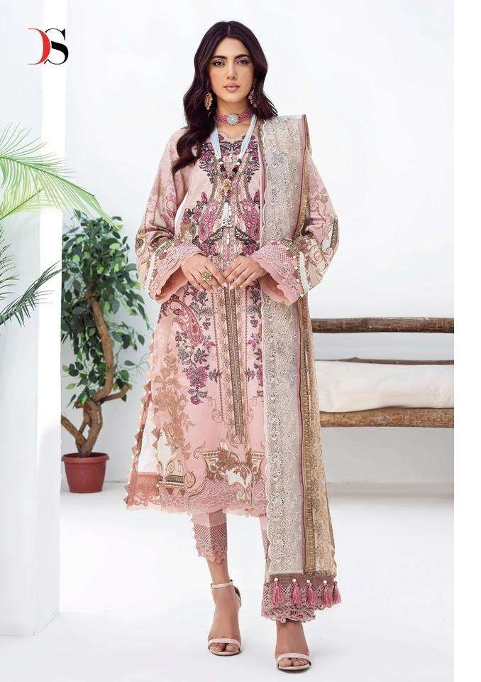 DEEPSY SUIT JADE NEEDLE WONDER REMIX COTTON PRINT PAKISTANI SUIT SURAT 2023