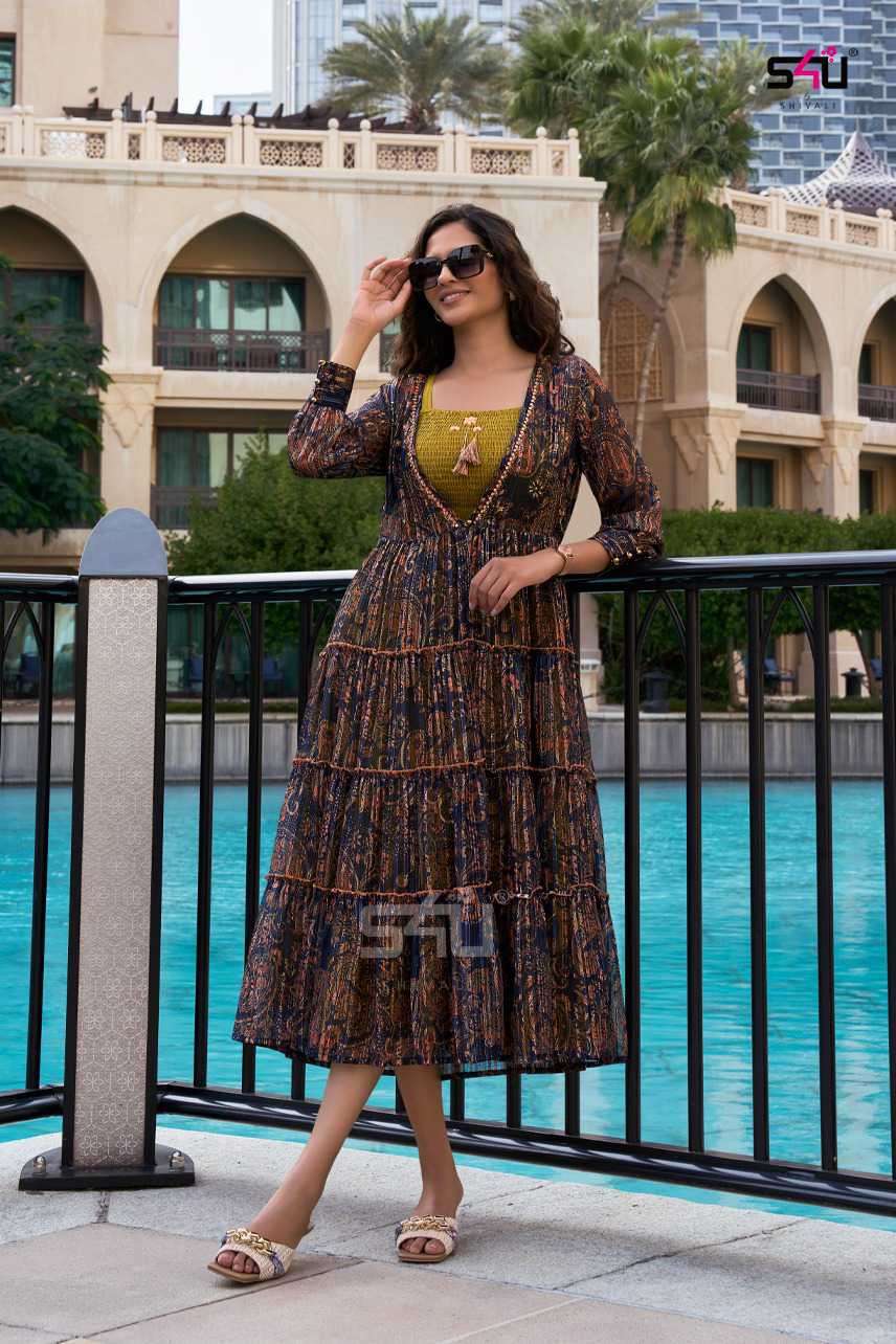 Blue Hills Buy Smart Fashion Wholesale Anarkali Kurtis jacket manufacturer Designer  kurti catalog,