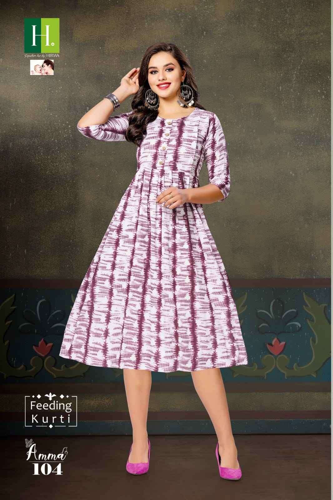 Buy GOOD NEWZ - COTTON FEEDING AND MATERNITY KURTI at INR 450