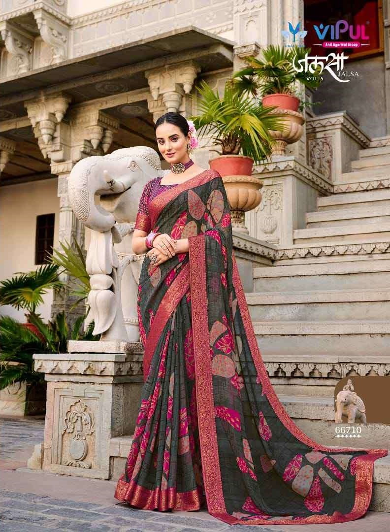 Vipul Surbhi Vol-2 Georgette Wholesale Saree Catalog