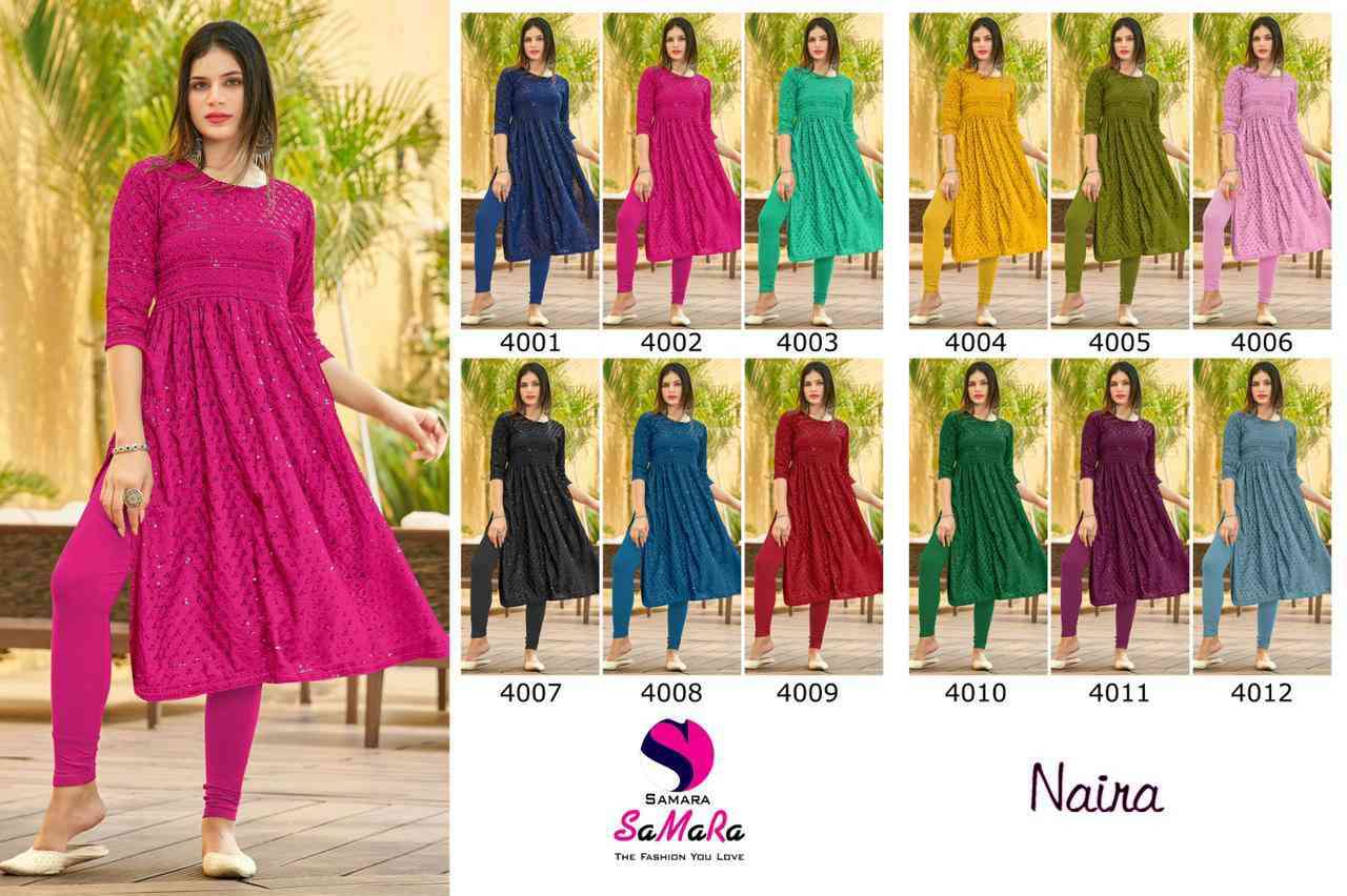 Radhika Lifestyle Gulaal Vol 1 Cotton Fancy Nayra Cut Style Kurti Pant With  Dupatta Wholesaler Surat