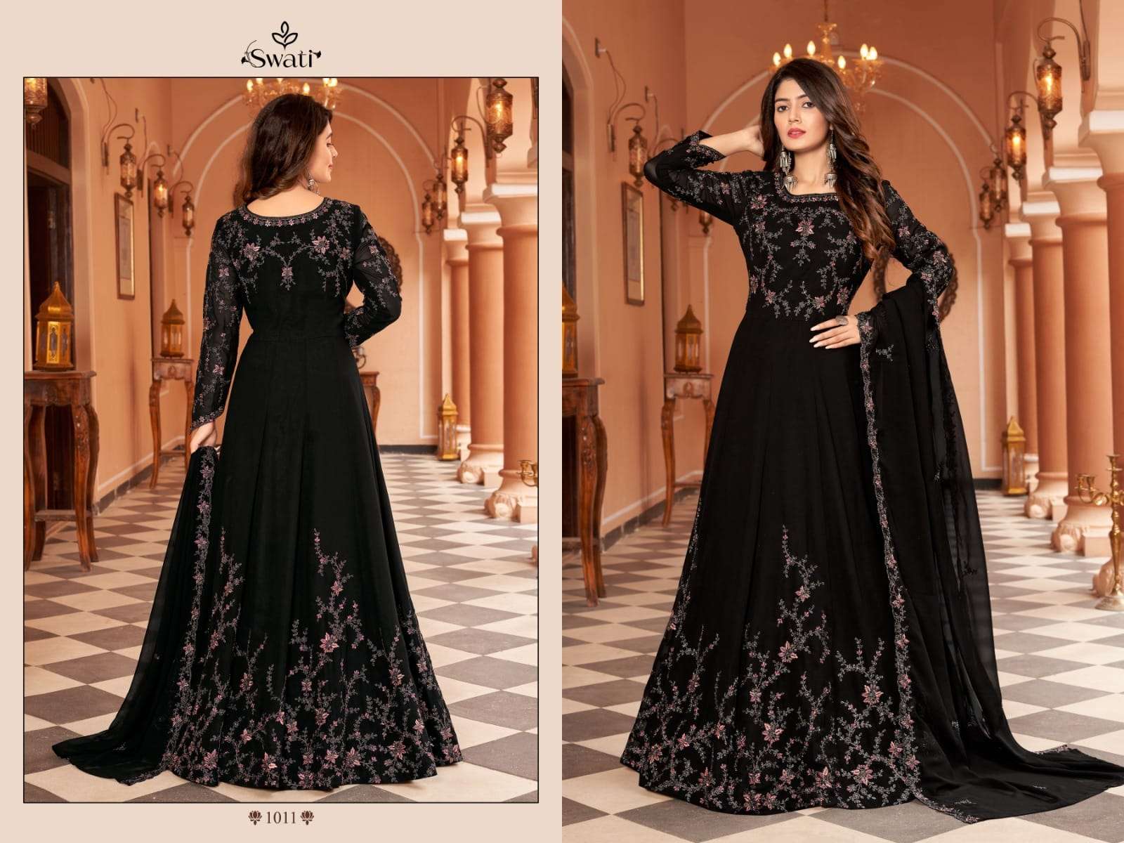 655 A To D Swagat Anarkali Salwar Suits