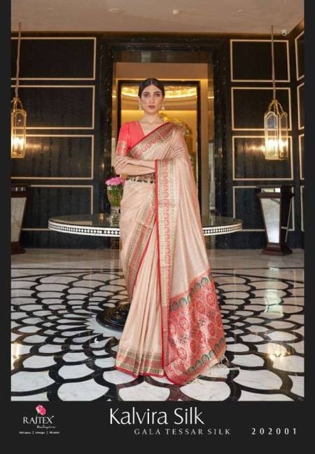 RAJ TEX KUMBHI SILK TRADITIONAL WEAR BRANDED SAREE COLLECTION IN SURAT 