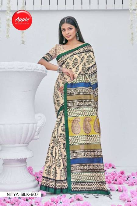 Vipul presents kashmir beauty rang de bhagalpuri silk printed sarees  catalog wholesaler