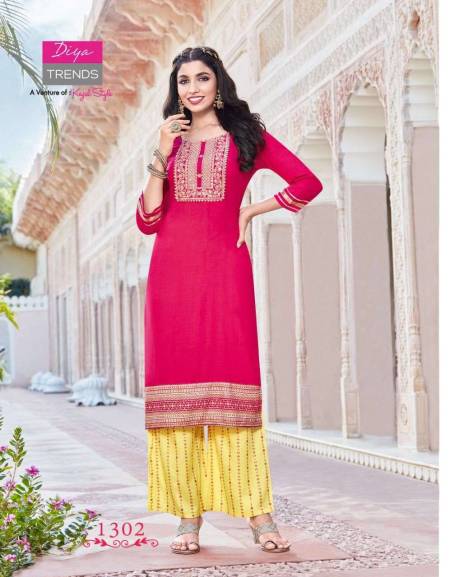 PANGHAT VOL 20 BY MITTOO KURTI WITH PLAZO EMBRODIERY WORK SET WHOLESALER