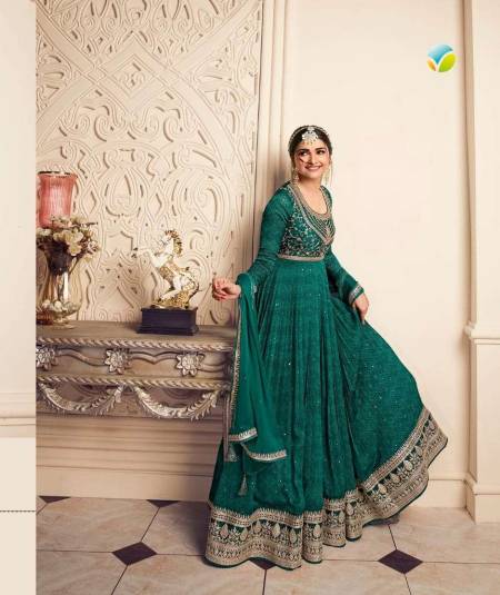 KASEESH BY VINAY FASHION LLP PRESENTS A NEW COLLECTION OF BEAUTIFUL SUITS.  | Prachi desai, Long anarkali gown, Fashion