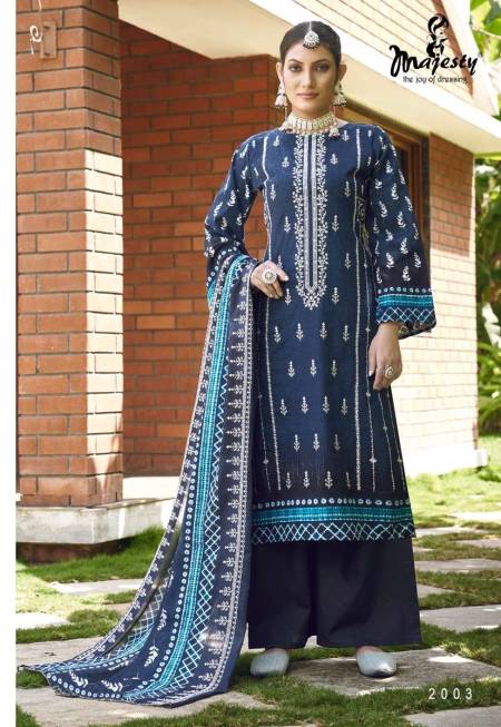 BIN SAEED LAWN COLLECTION VOL-2 COTTON DUPATTA BY MAJESTY COTTON ...