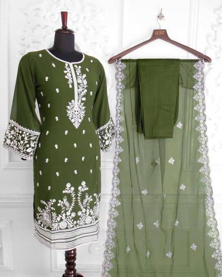 FARWAH -17 BY ANAYA WHOLESALE GEORGETTE PAKISTANI FULL STICHED SALWAR ...