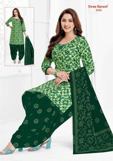 SHREE GANESH PALAK VOL-1 BY ALISA WHOLESALE COTTON UNSTICHED SALWAR SUITS  WHOLESALE 15 PCS