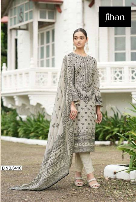 JIHAN 3410 CHIFFON DUPATTA BY JIHAN DESIGNER CHIFFON PAKISTANI SEMI ...