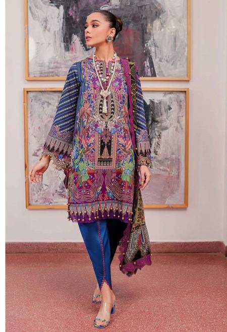 D-2062 COLOURS BY DEEPSY SUITS HEAVY ORGANZA EMBROIDERY PAKISTANI DRESSES