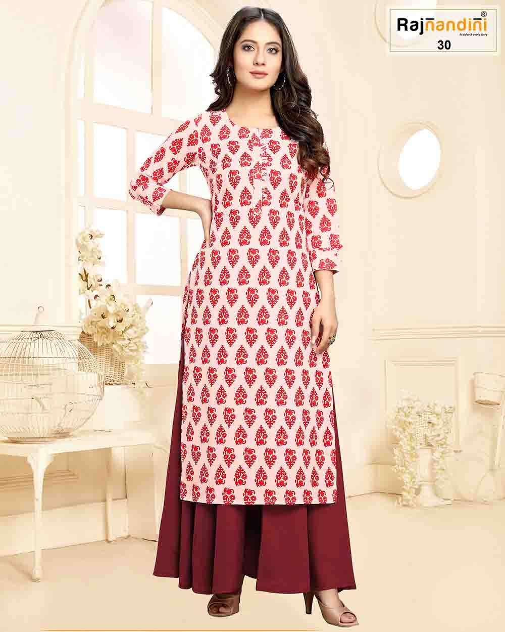 JAIPURI VOL-2 BY RAJNANDINI SERIES KURTIS WHOLESALE 6 PCS